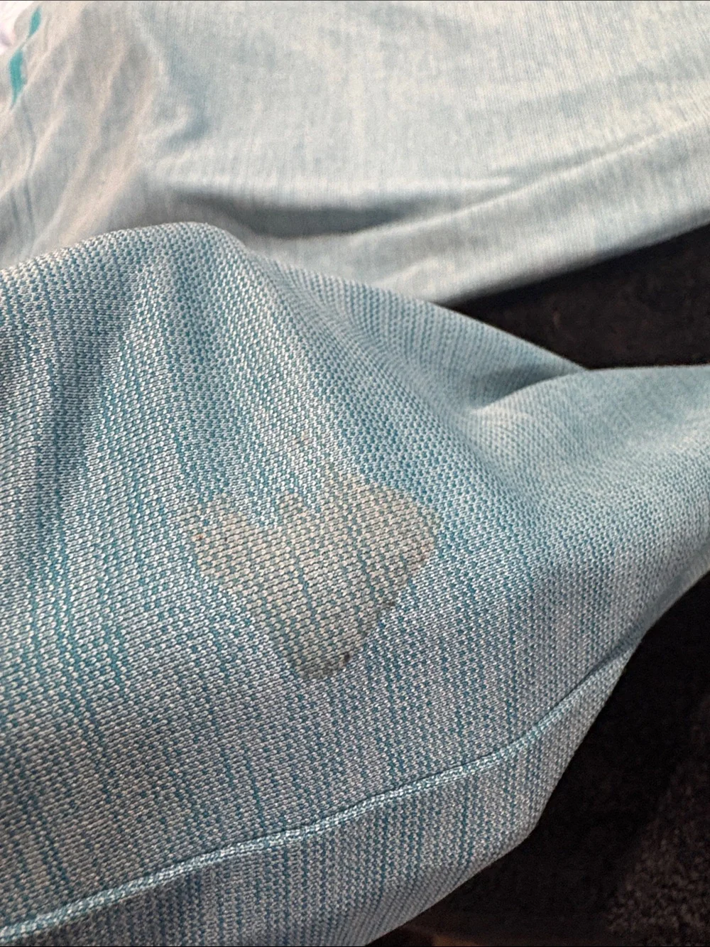 Shorts size 8 shirt size m with a small stain